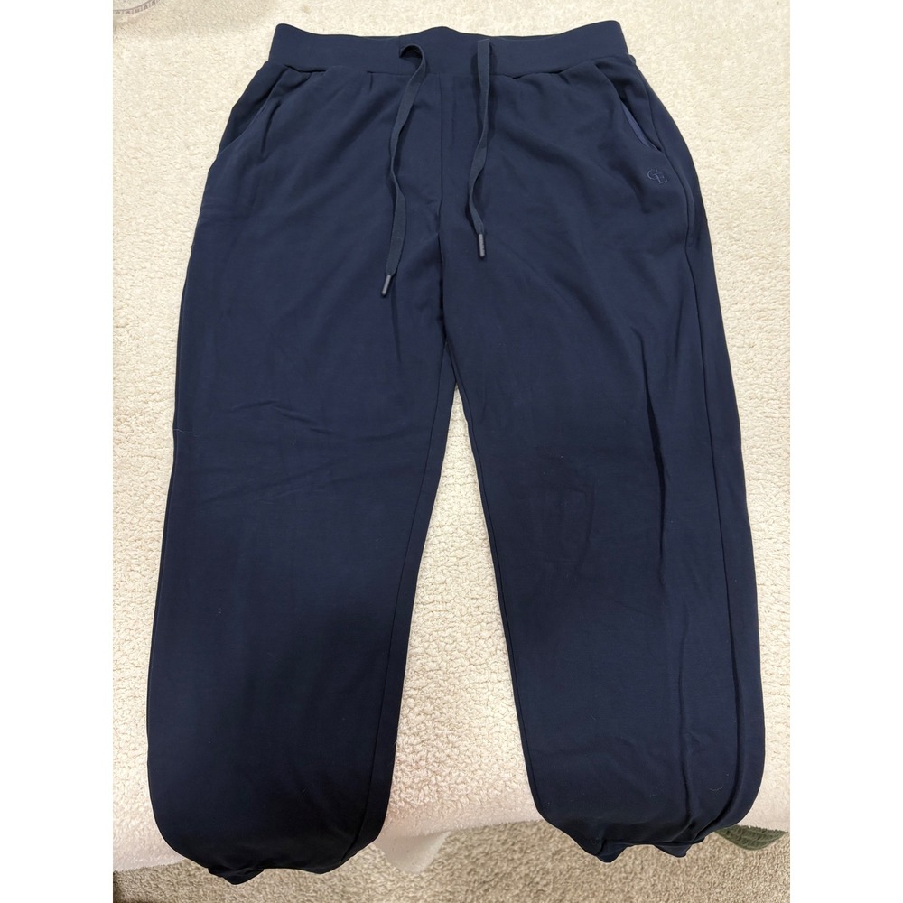 Cozy Earth Women's Bamboo Jogger Navy Blue Stretch Comfort Lounge Soft Small - Picture 9 of 12